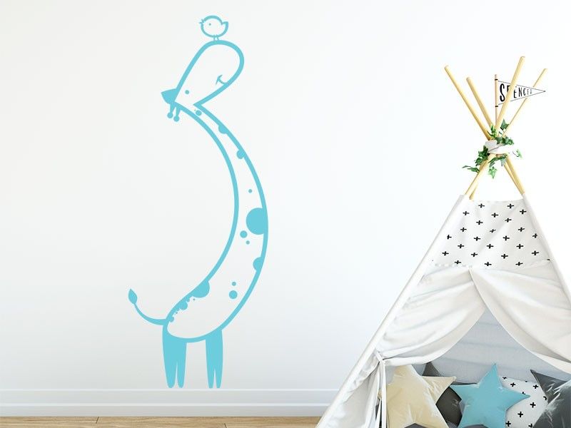 Autocolante de parede Pequena Girafa
