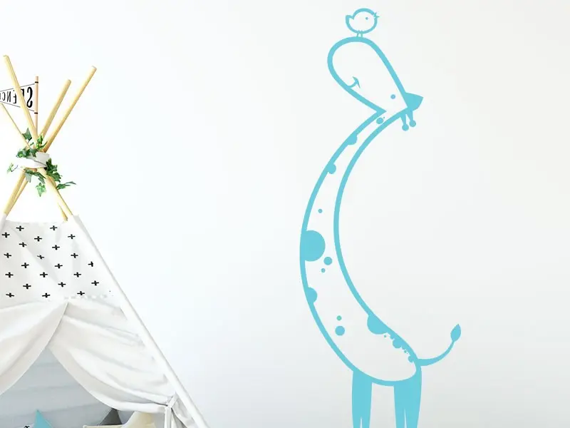 Autocolante de parede Pequena Girafa
