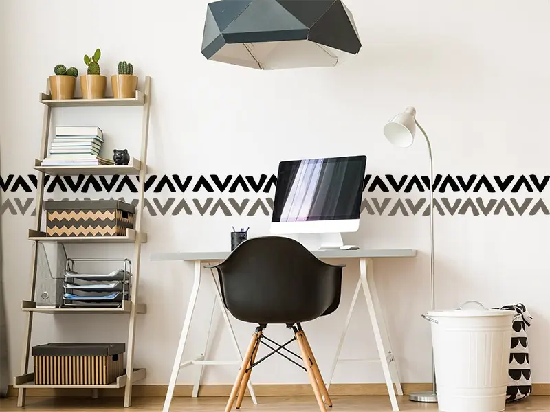 Autocolante Faixa Étnico masque aperçu du rendu final Autocolante Faixa Étnico