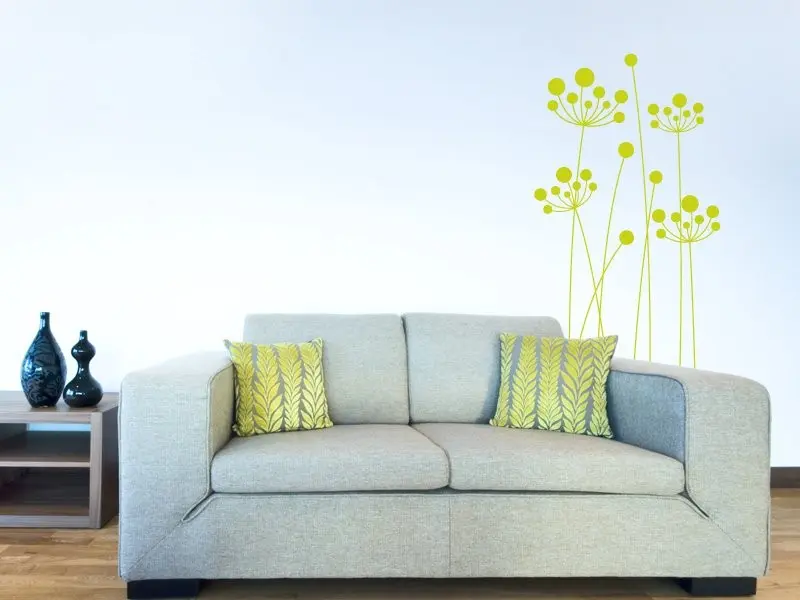 Sticker Fleurs Boules