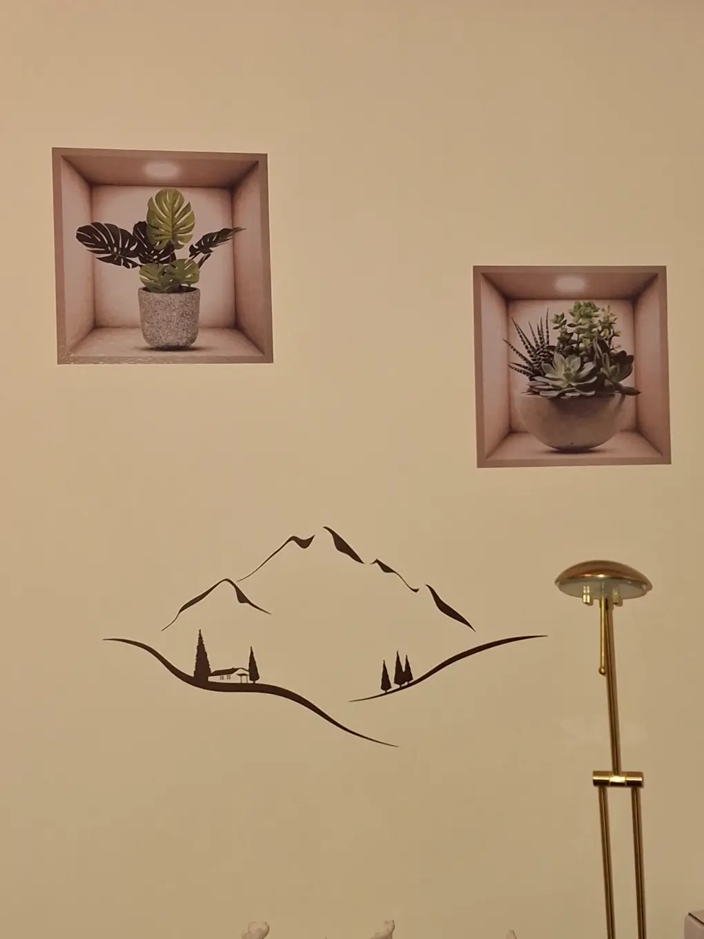 Sticker mural Paysage Montagne