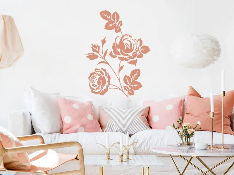 Sticker Bouquet de Roses