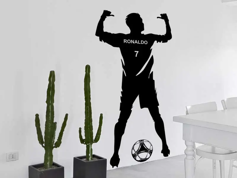 Autocolante de parede Jogador de Futebol 2 Autocolante de parede Jogador de Futebol 2