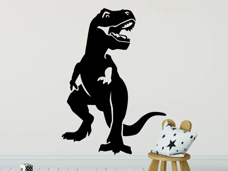 Sticker mural Dinosaures Dinosaure Tyrannosaure résultat en situation gros plan Sticker Dinosaure Tyrannosaure