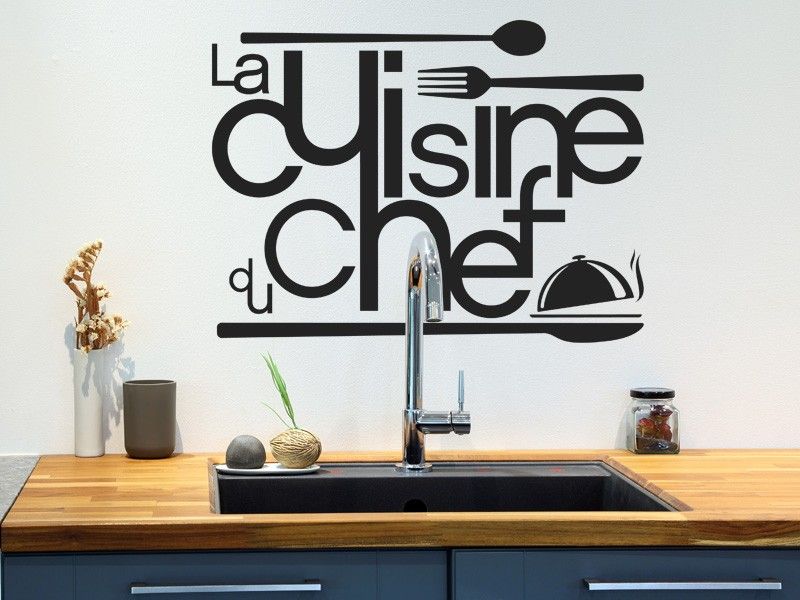 Autocolante de parede Cozinha do Chef