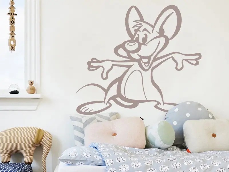 Sticker mural Animaux Souris résultat en situation Sticker Souris