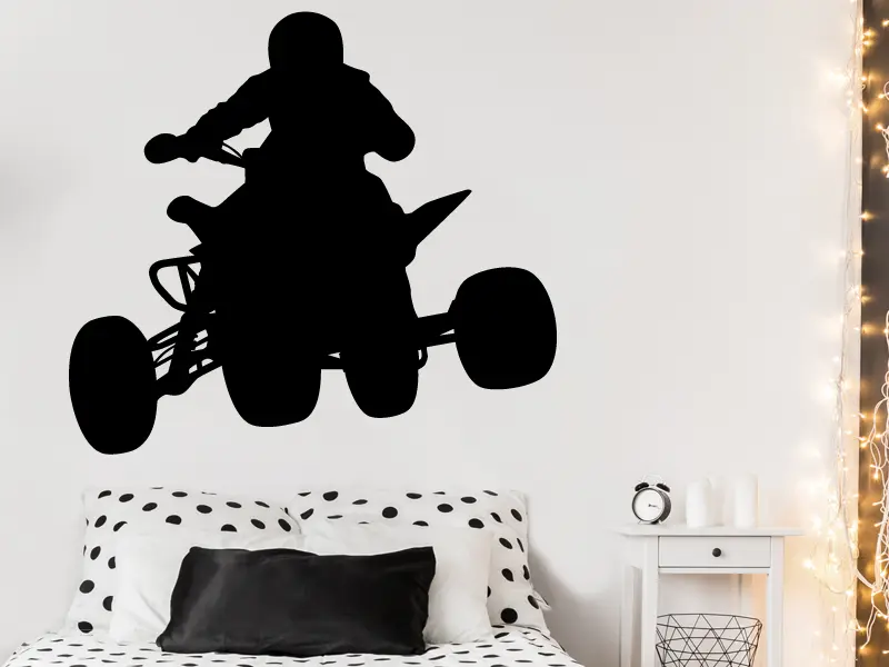 Sticker mural Autres Sports Quad résultat en situation Sticker Quad