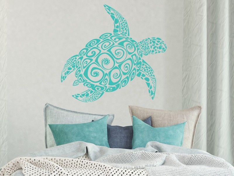 Sticker Tortue Surf