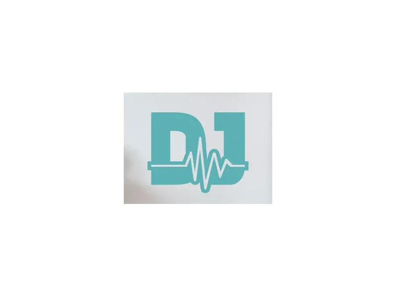 Sticker mural Disco & Pop Musique DJ Electro résultat en situation gros plan Sticker Musique DJ Electro