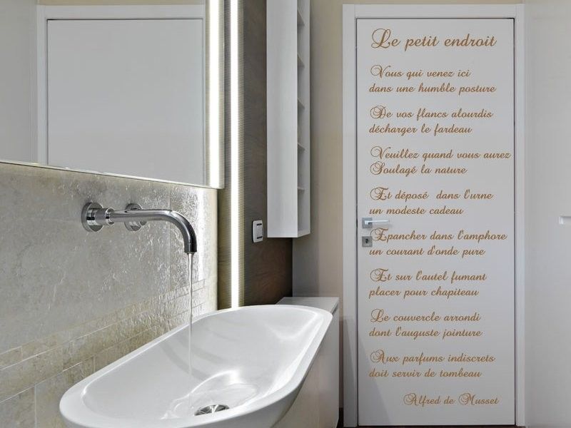 Autocolante de parede Citation Alfred de Musset