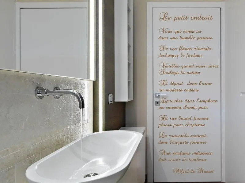 Autocolante de parede Citation Alfred de Musset