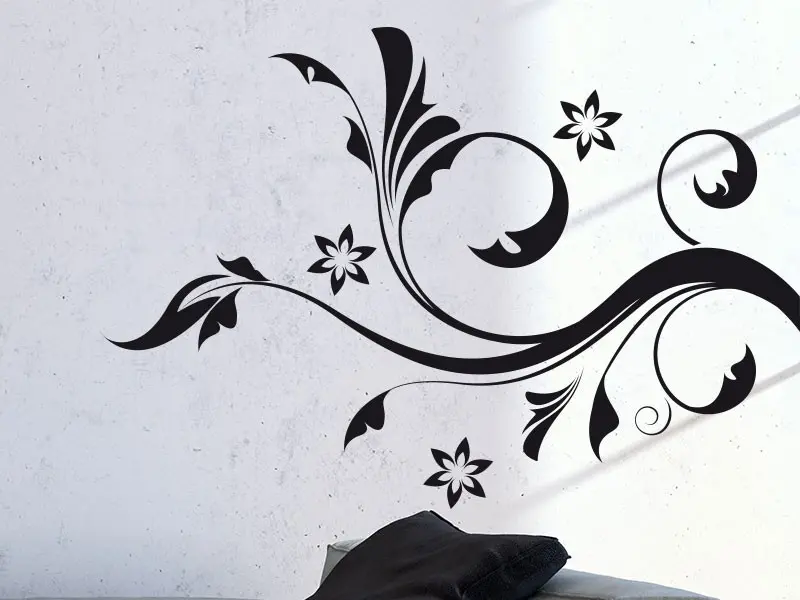 Sticker Ornement Floral 6