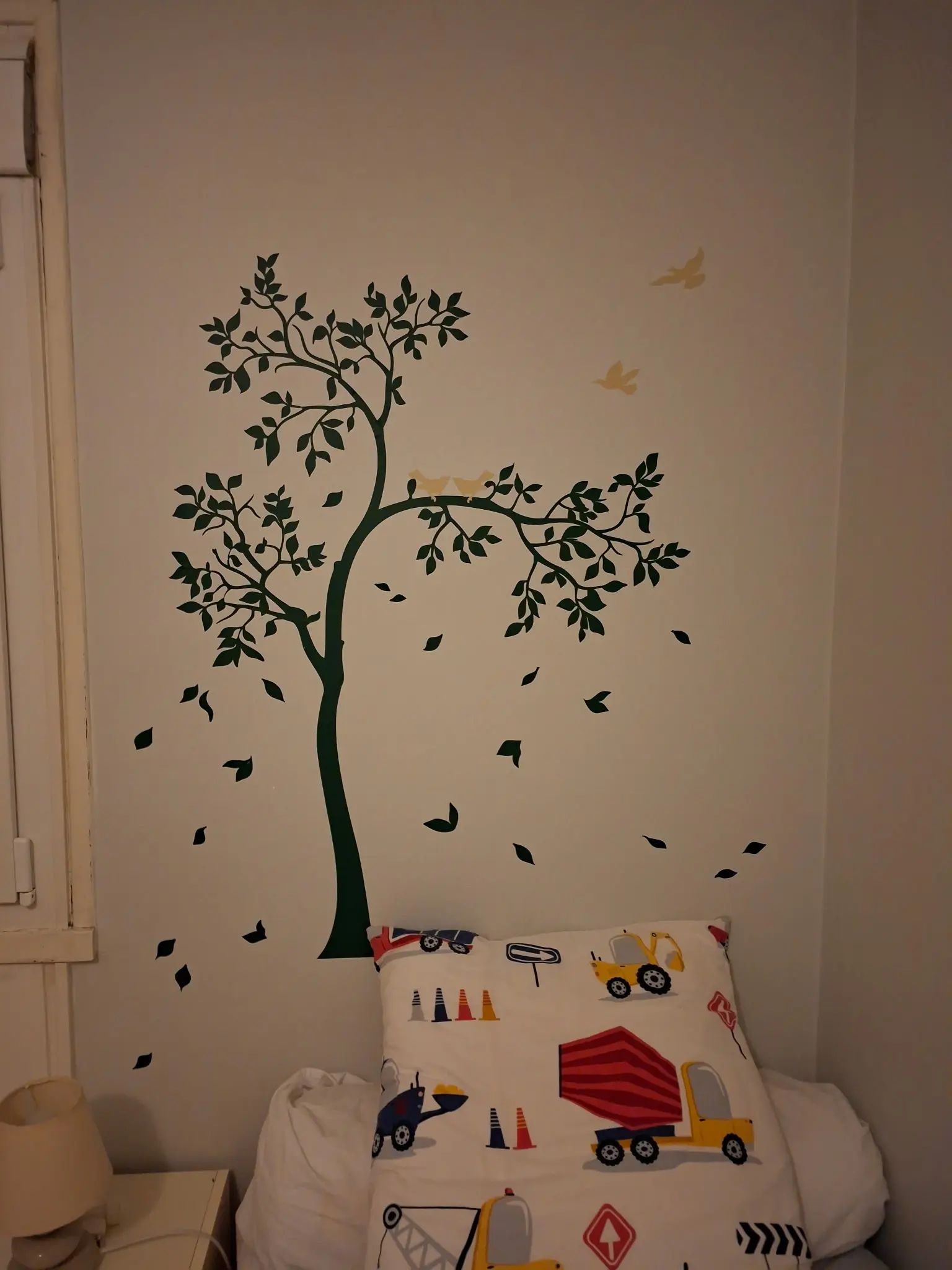 Sticker Arbre Oiseaux 4 