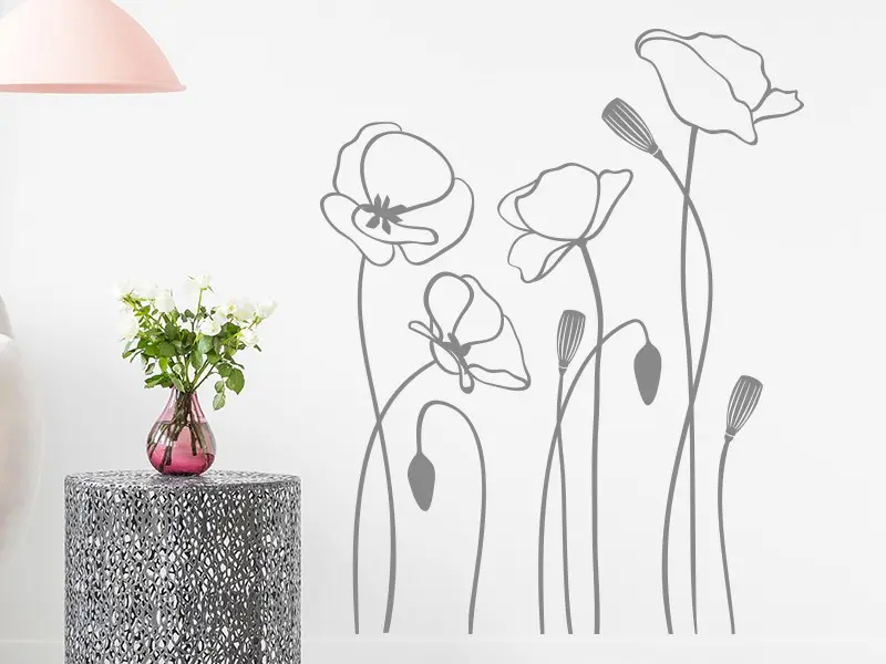 Sticker Coquelicots