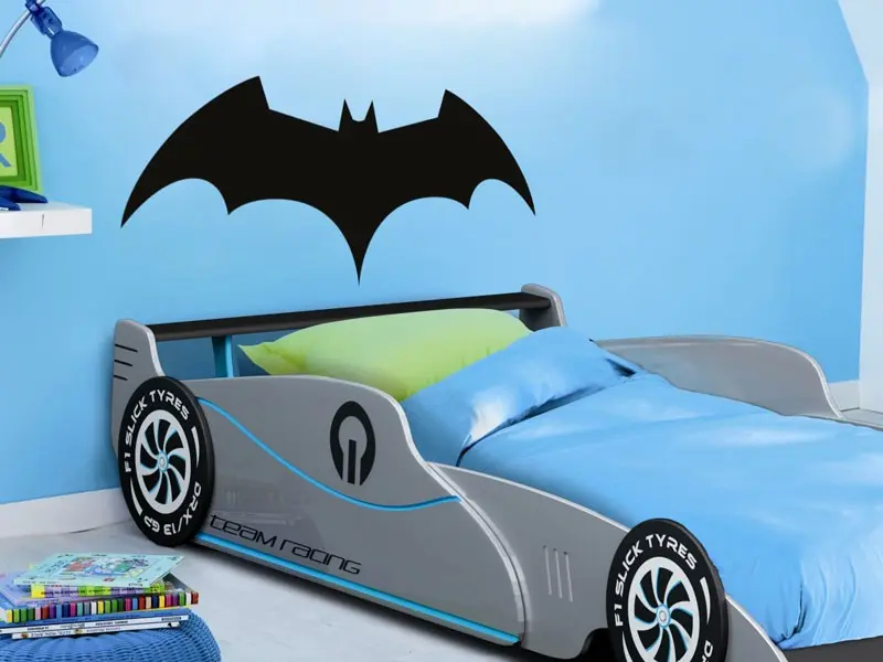 Autocolante Bastão Batman résultat en situation Autocolante Bastão Batman résultat en situation