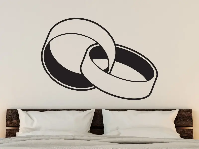 Autocolante Alianças résultat en situation gros plan Autocolante Alianças