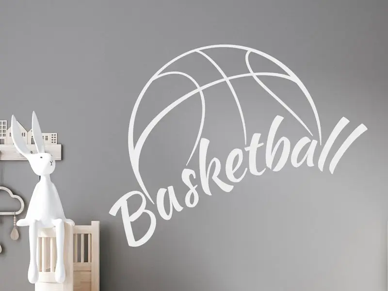 Sticker mural Autres Sports Basketball 2 résultat en situation gros plan Sticker Basketball 2