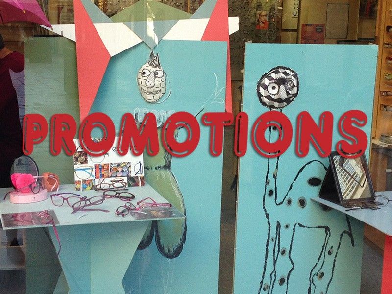 Sticker vitrine Promotions Bubble 2