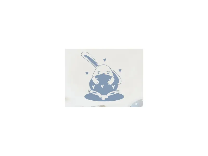 Sticker Lapin et son Oeuf
