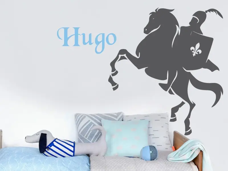 Sticker mural Chevaliers / Cowboys / Héros Chevalier résultat en situation Sticker Chevalier