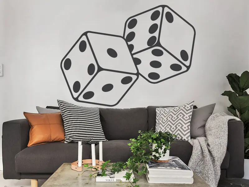 Autocolante Dados résultat en situation Autocolante Dados résultat en situation