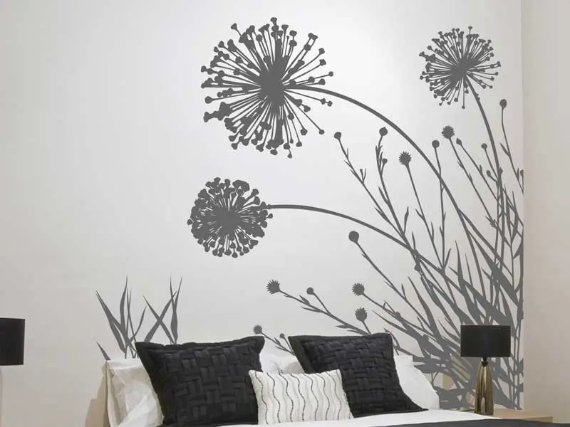 Sticker Fleurs Pissenlit Nature