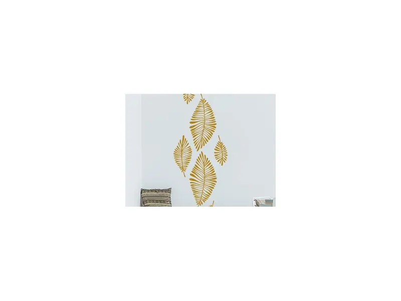 Sticker Feuilles Exotiques