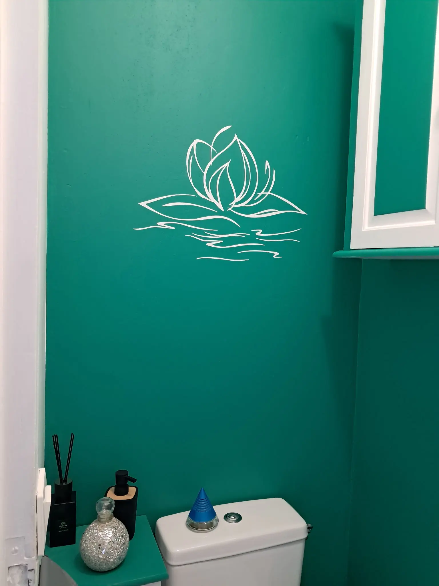 Sticker mural Fleur de Lotus