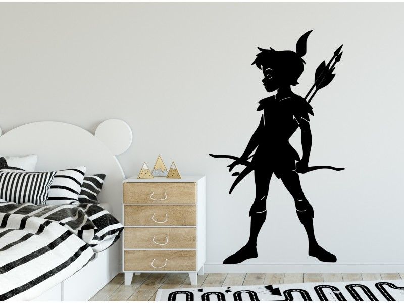 Sticker mural Peter Pan et son Arc résultat en situation