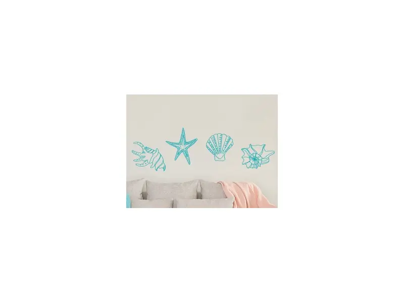 Sticker Pack Coquillages