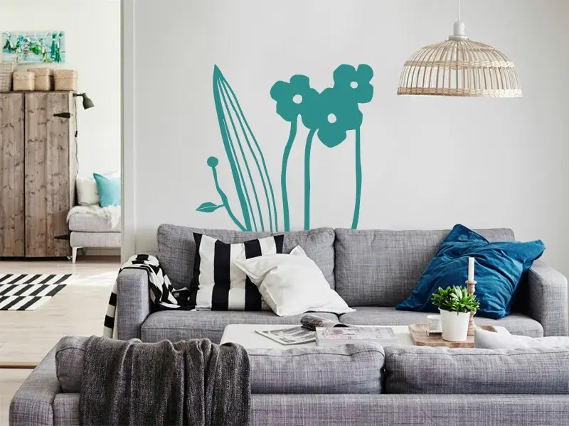 Sticker Petites Fleurs