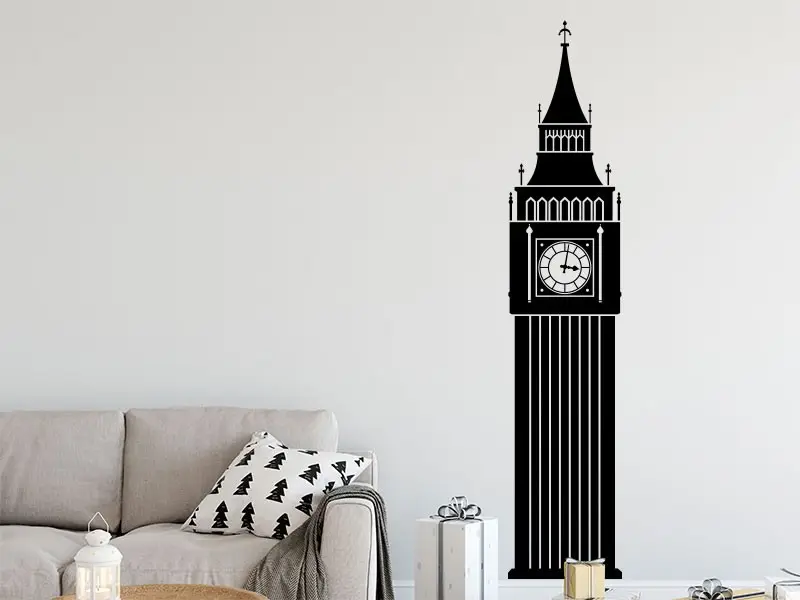 Autocolante de parede Big Ben Autocolante de parede Big Ben