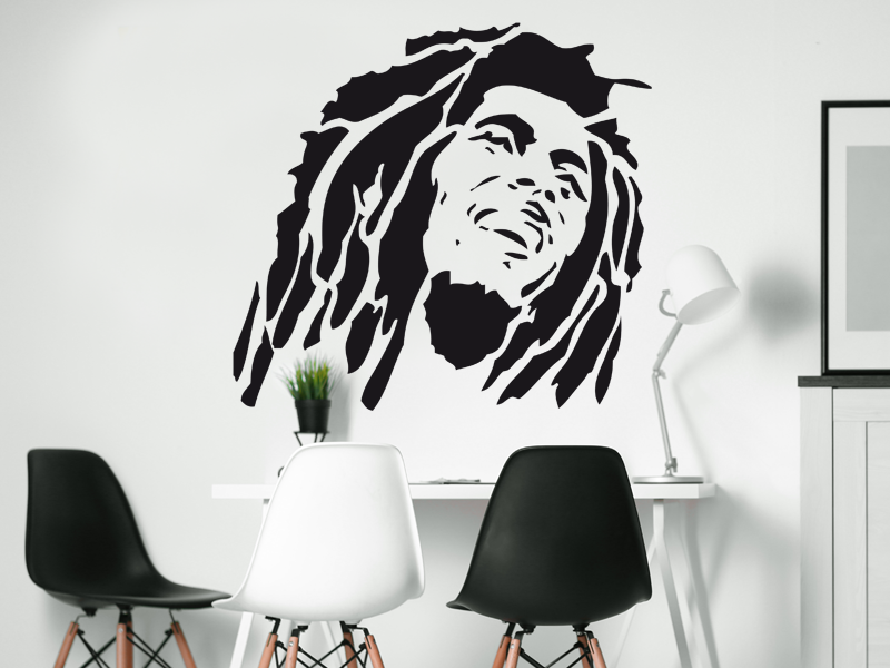 Sticker Bob Marley 2