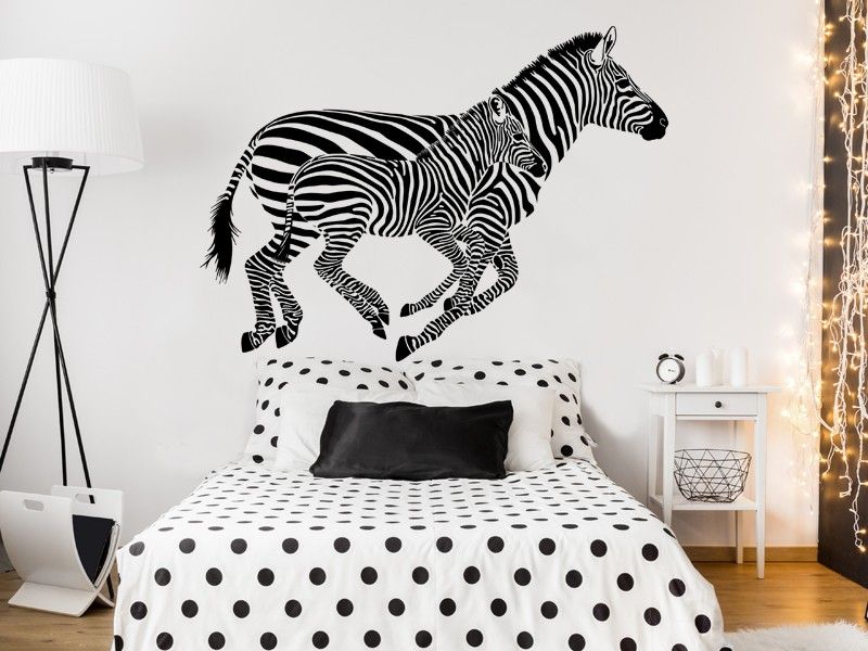 Autocolante de parede Zebras