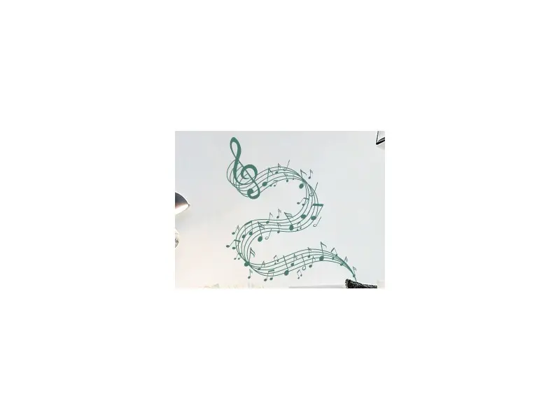 Sticker Partition Musique Design 2
