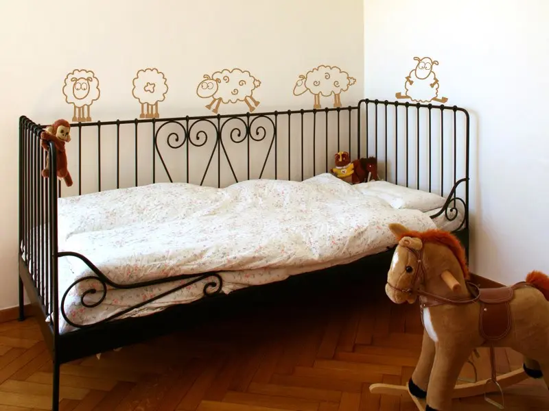 Sticker mural Animaux Pack Moutons résultat en situation Sticker Pack Moutons