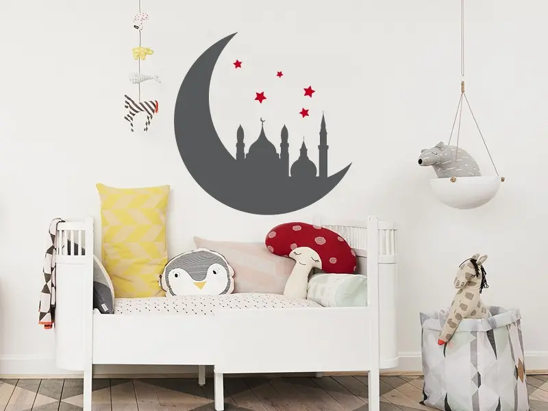 Sticker mural Féerique Mille et une nuits résultat en situation Sticker Mille et une nuits