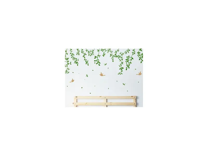 Sticker Suspension Florale et Oiseaux