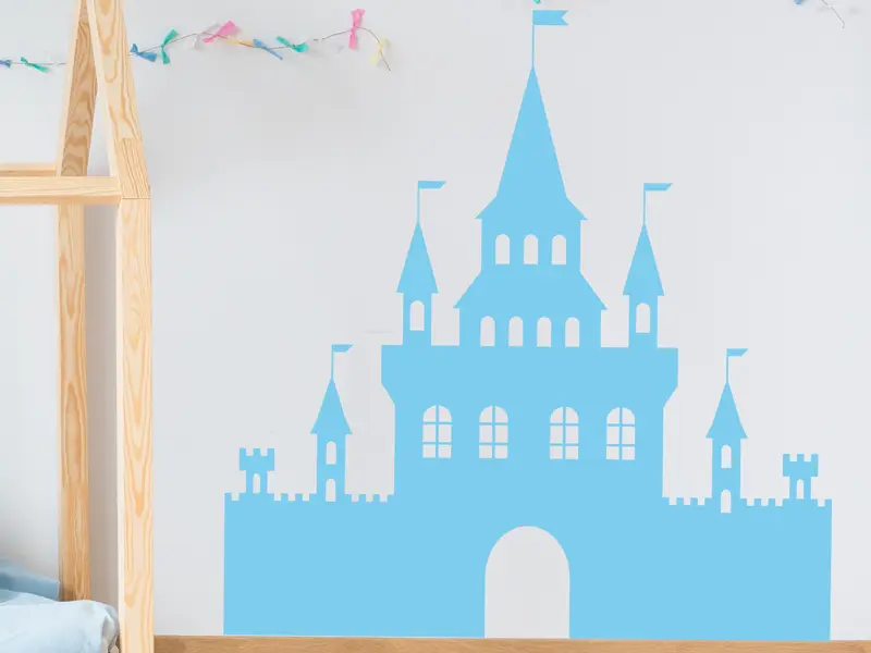 Autocolante Castelo dos Cavaleiros résultat en situation gros plan Autocolante Castelo dos Cavaleiros