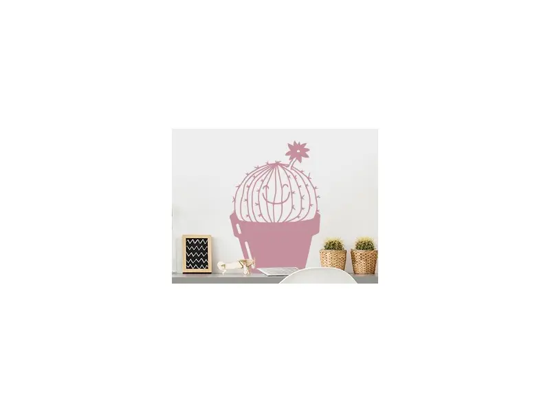 Sticker mural Cactus Fille