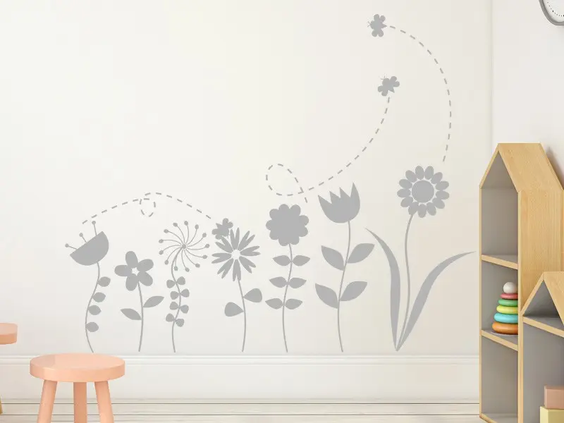 Sticker Fleurs des Champs