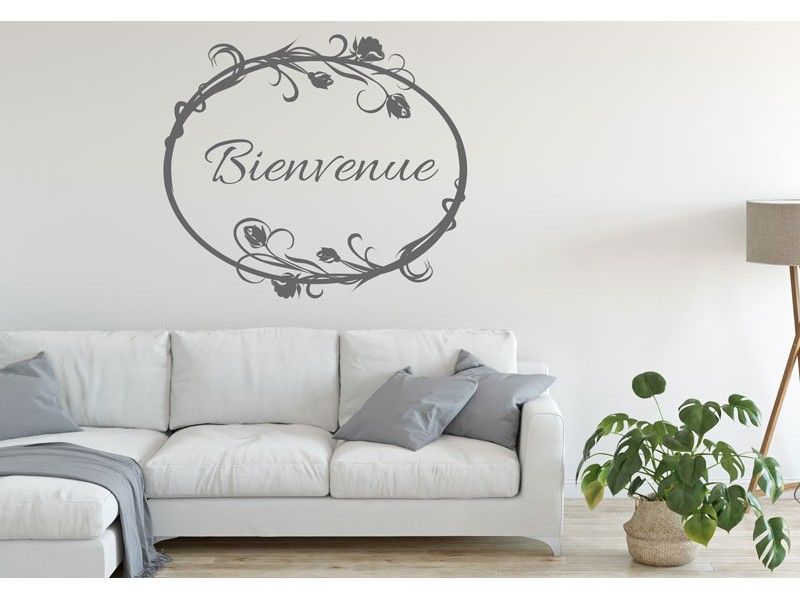 Autocolante de parede Quadro Floral Personalizável