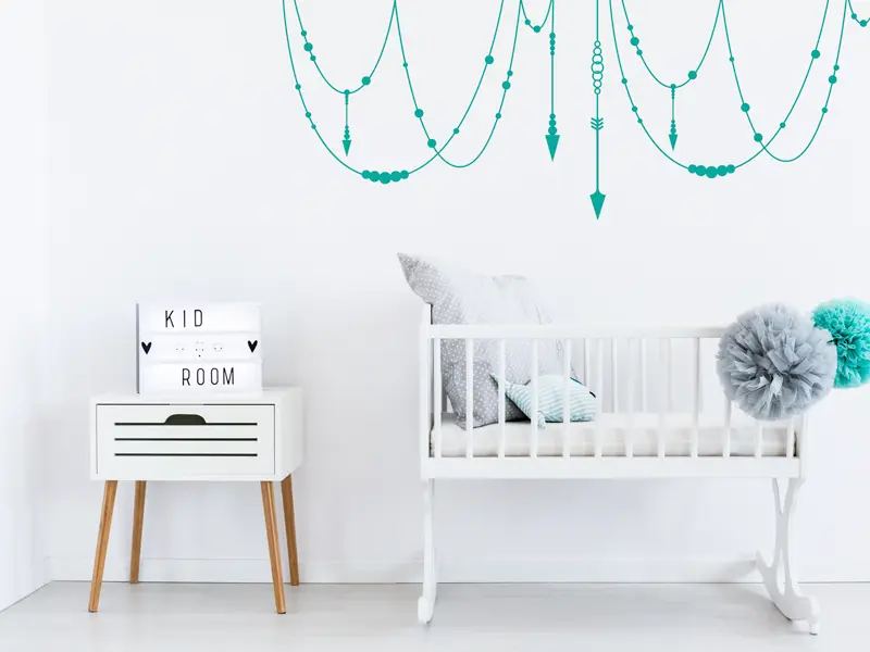 Sticker mural Autres Zen Suspension Boho résultat en situation Sticker Suspension Boho