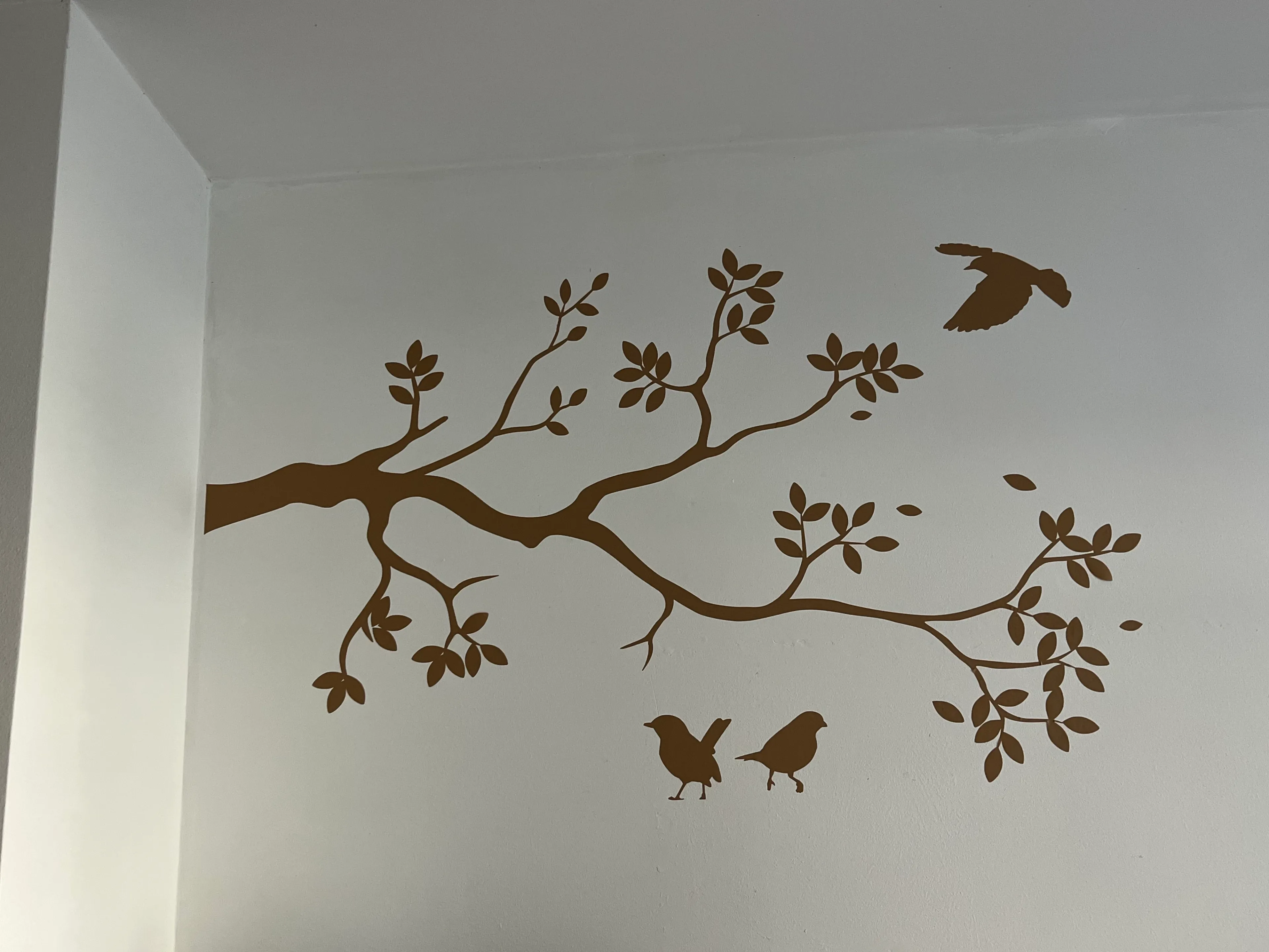 Sticker Branche Oiseaux