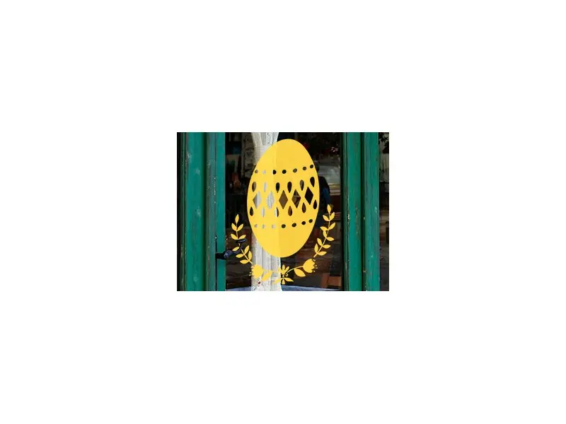Sticker Oeuf de Pâques Floral  4