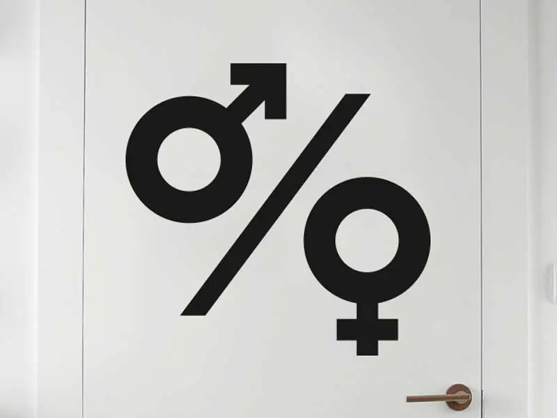 Autocolante WC Masculino / Feminino