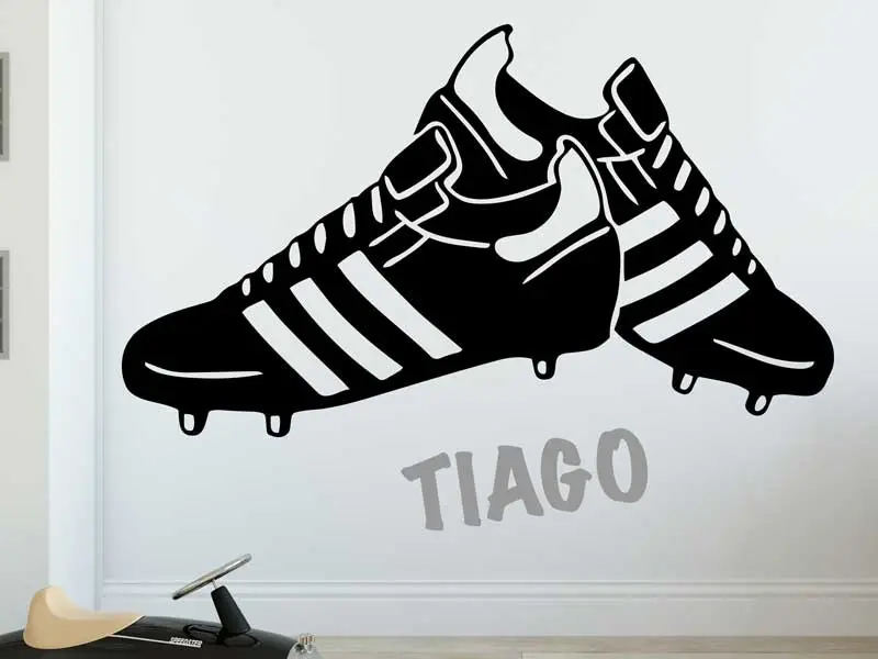 Autocolante Sapatos de Futebol 2 résultat en situation gros plan Autocolante Sapatos de Futebol 2