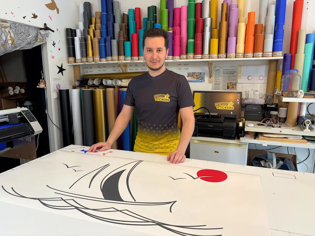 Stickers chambre adulte : transformer sa décoration sans travaux