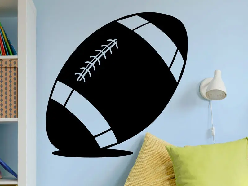 Autocolante Bola de Rugby résultat en situation gros plan Autocolante Bola de Rugby