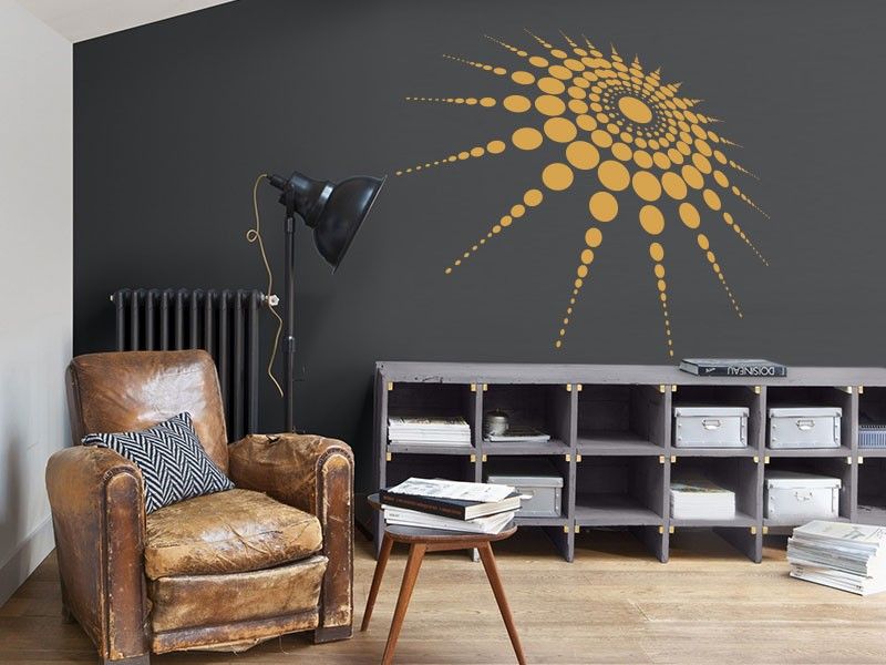 Sticker Soleil Illusion